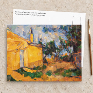 Postal Paul Cezanne - Le Cabanon de Jourdan