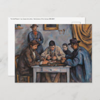 Paul Cezanne - Los jugadores de cartas