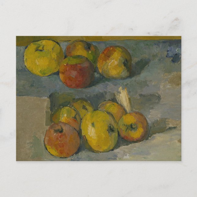 Postal Paul Cezanne - manzanas (Anverso)