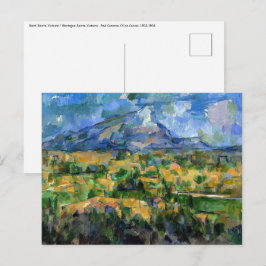 Postal Paul Cezanne - Mont Sainte-Victoire