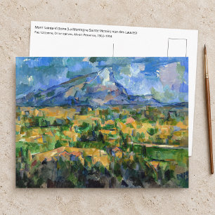 Postal Paul Cezanne - Mont Sainte-Victoire
