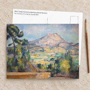 Postal Paul Cezanne - Mont Sainte-Victoire