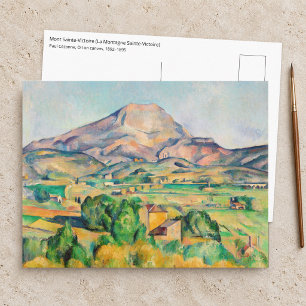 Postal Paul Cezanne - Mont Sainte-Victoire