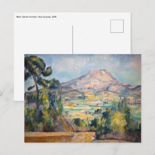 Postal Paul Cezanne - Mont Sainte-Victoire
