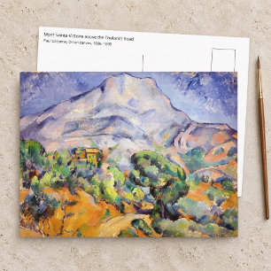Postal Paul Cezanne - Mont Sainte-Victoire, Carretera de 