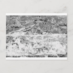 Postal Paul Cézanne - Mont Sainte Victoire (modificada)