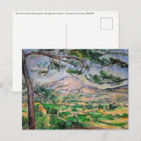 Paul Cezanne - Mont Sainte-Victoire y Pino Grande