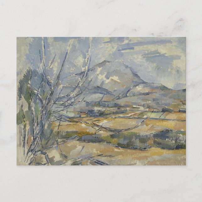 Postal Paul Cezanne - Montagne Sainte-Victoire (Anverso)