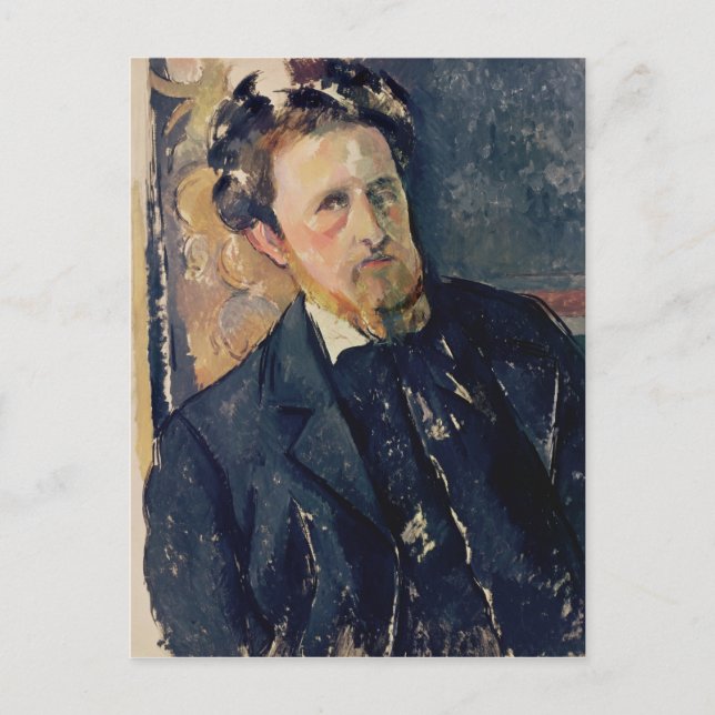 Postal Paul Cezanne | Retrato de Joachim Gasquet 1896-9 (Anverso)