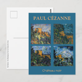 Postal Paul Cezanne - Selección de Maestros del Chateau N