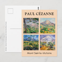 Postal Paul Cezanne - Selección de Mont Sainte-Victoire