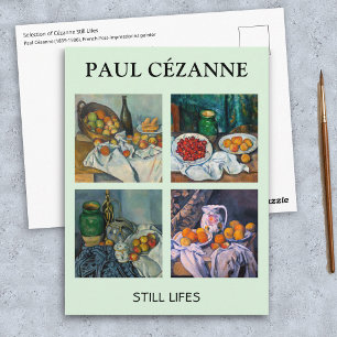 Postal Paul Cezanne - Selección de Obras Maestras de Natu