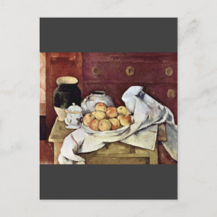 Postal Paul Cezanne - Todavía la vida