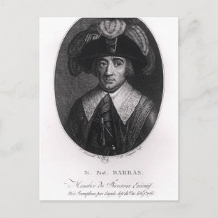 Postal Paul Francois Jean Nicolas Vicomte de Barras