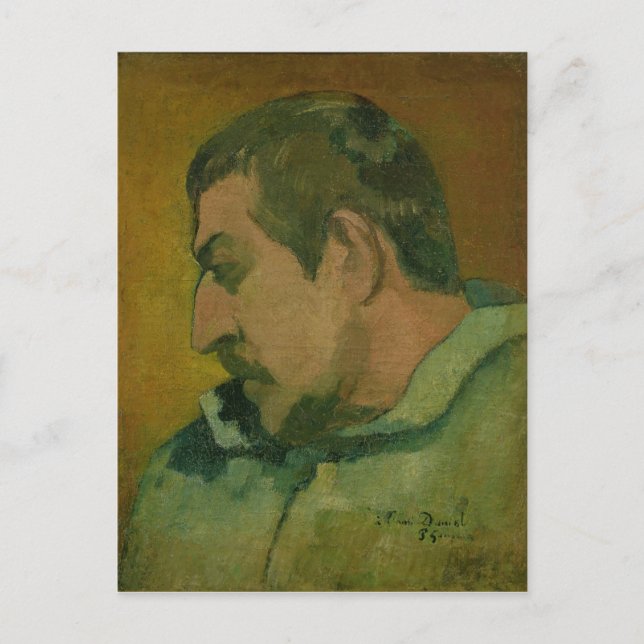 Postal Paul Gauguin | Autorretrato, 1896 (Anverso)