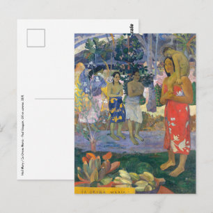 Postal Paul Gauguin - Ave María / Ia Orana Maria