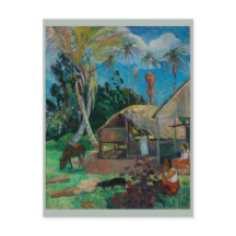Paul Gauguin Black Pigs