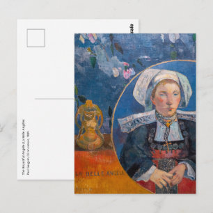 Postal Paul Gauguin - El Ángel Hermoso, Pont-aven
