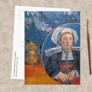 Postal Paul Gauguin - El Ángel Hermoso, Pont-aven