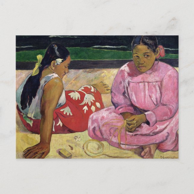 Postal Paul Gauguin | Mujeres de Tahití, en la playa, 189 (Anverso)