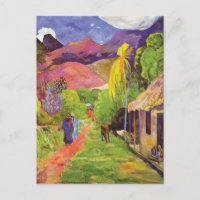 Paul Gauguin Road, Bella Artes de la Vintage de Ta
