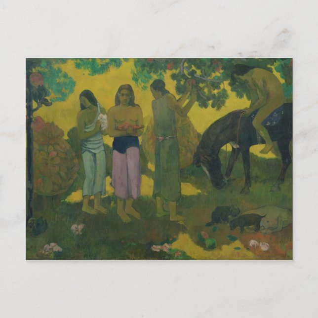 Postal Paul Gauguin | Rupe Rupe , 1899 (Anverso)
