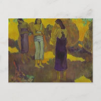 Paul Gauguin - Tres mujeres tahitianas