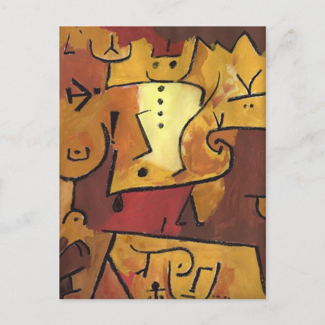 Postal Paul Klee Art (Anverso)