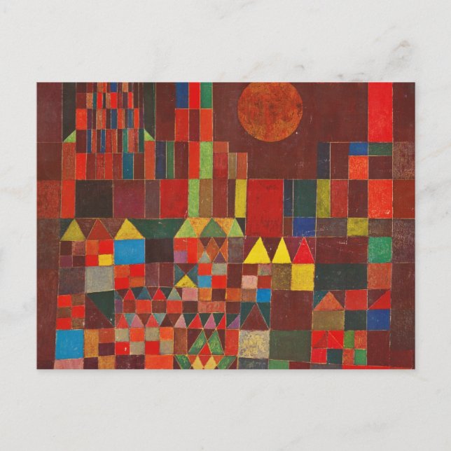 Postal Paul Klee Art (Anverso)