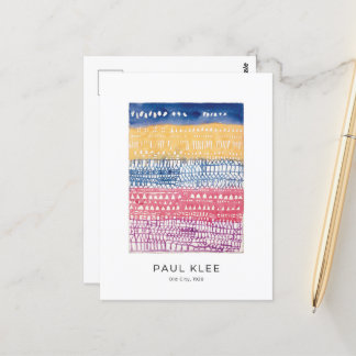 Postal Paul Klee, Ciudad Vieja, Arte abstracto moderno y