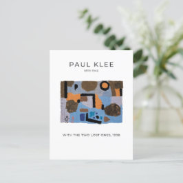 Postal Paul Klee, con los dos perdidos - Resumen de arte