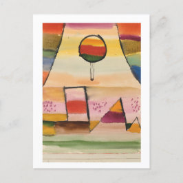 Postal Paul Klee, "El globo en la ventana", 1929