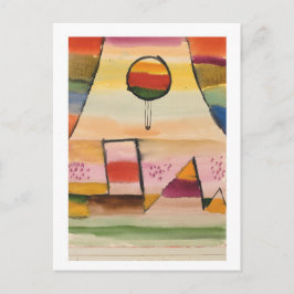 Postal Paul Klee, "El globo en la ventana", 1929
