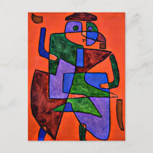 Postal Paul Klee, El hombre del futuro,