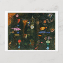 Postal Paul Klee, "Fish Magic", 1925