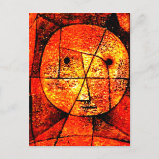 Postal Paul Klee - Gasas, arte abstracto,
