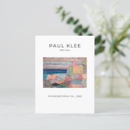 Postal Paul Klee, Promontorio Ph. - Arte abstracto modern