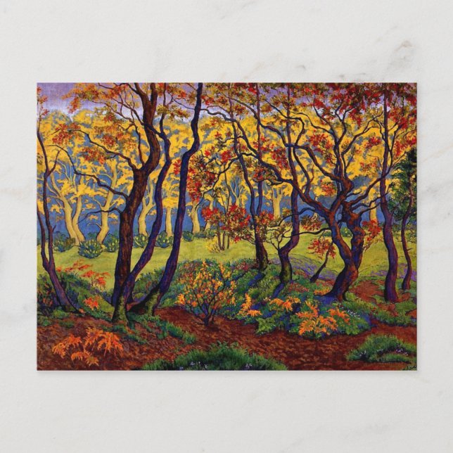 Postal Paul Ranson - La compensación (Anverso)