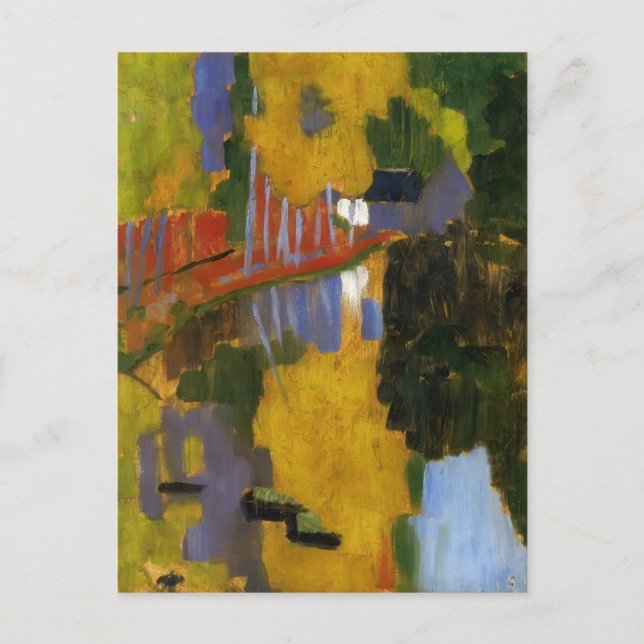 Postal Paul Serusier - El Talisman (Anverso)