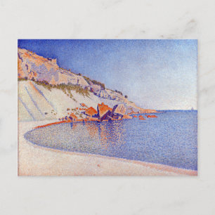 Postal Paul Signac Cassis, Cap Lombard, Opus 196