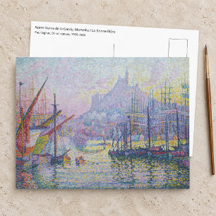 Postal Paul Signac - Notre-Dame-de-la-Garde, Marsella