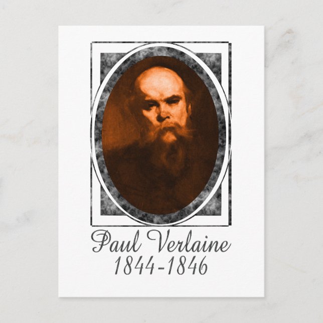 Postal Paul Verlaine (Anverso)