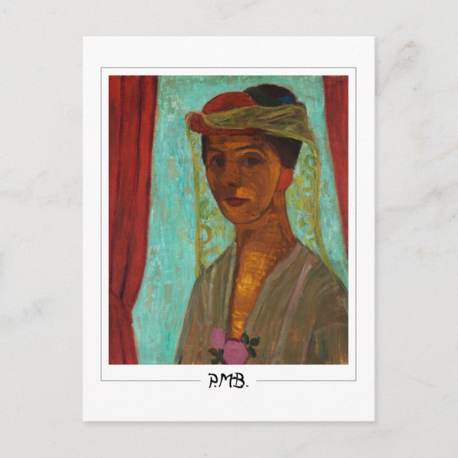 Postal Paula Modersohn-Becker #10 - Arte (Anverso)