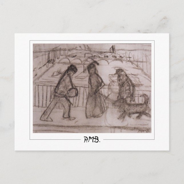 Postal Paula Modersohn-Becker #115 - Arte fino (Anverso)