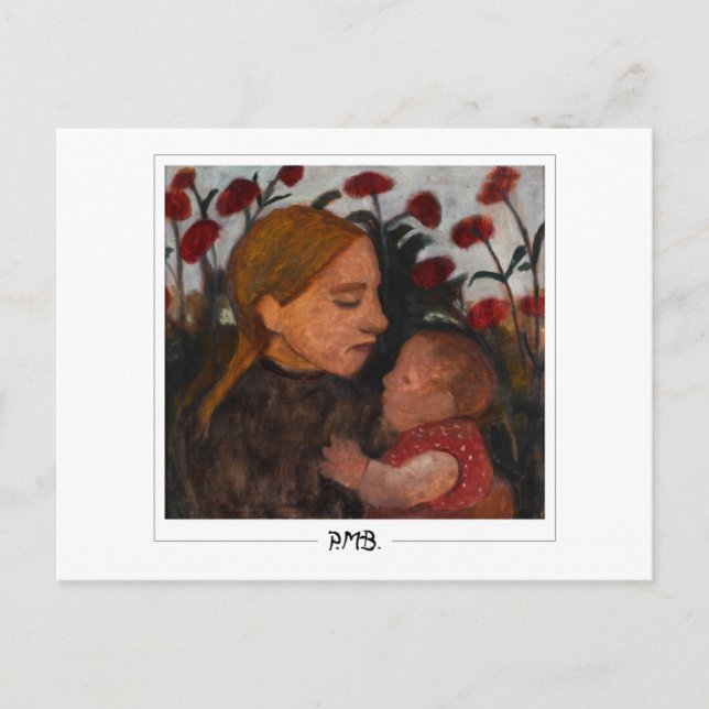Postal Paula Modersohn-Becker #11 - Arte (Anverso)