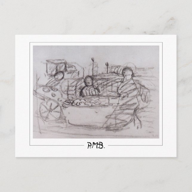 Postal Paula Modersohn-Becker #120 - Bella Artes (Anverso)