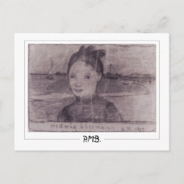 Postal Paula Modersohn-Becker #137 - Arte fino