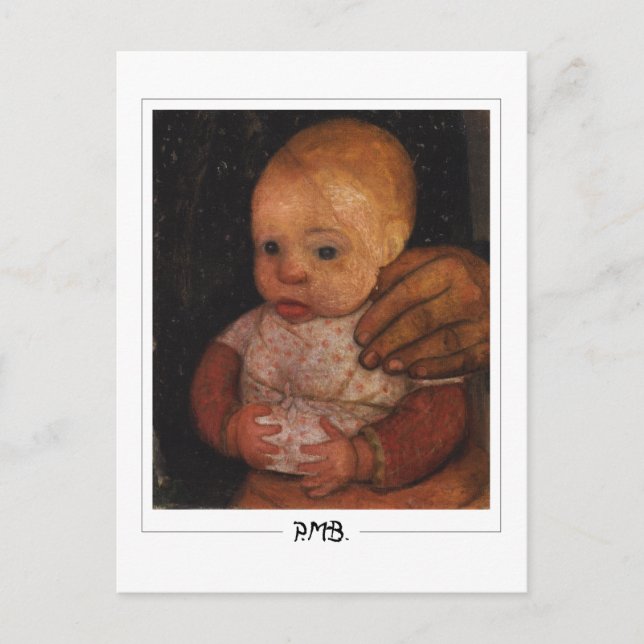 Postal Paula Modersohn-Becker #139 - Arte (Anverso)