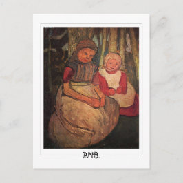 Postal Paula Modersohn-Becker #140 - Arte fino
