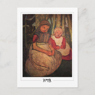 Postal Paula Modersohn-Becker #140 - Arte fino